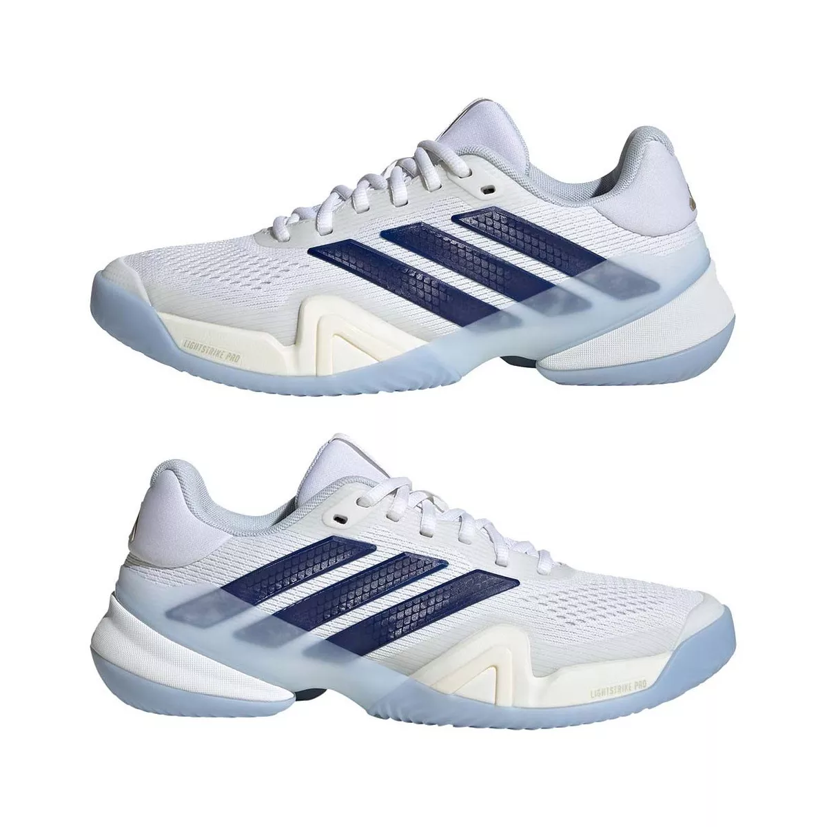 Adidas Barricade 14 tennisschoenen dames wit / blauw