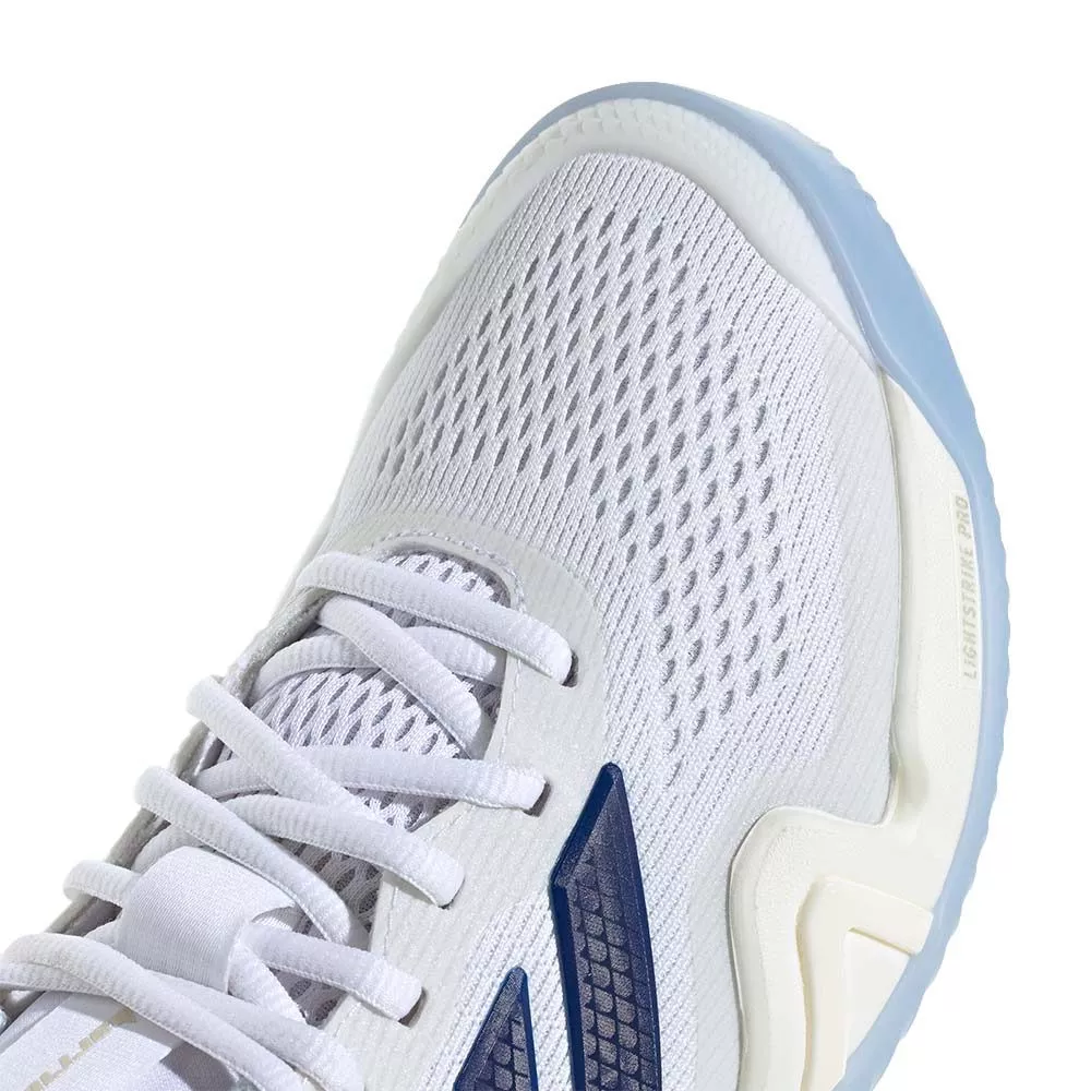 Adidas Barricade 14 tennisschoenen dames wit / blauw