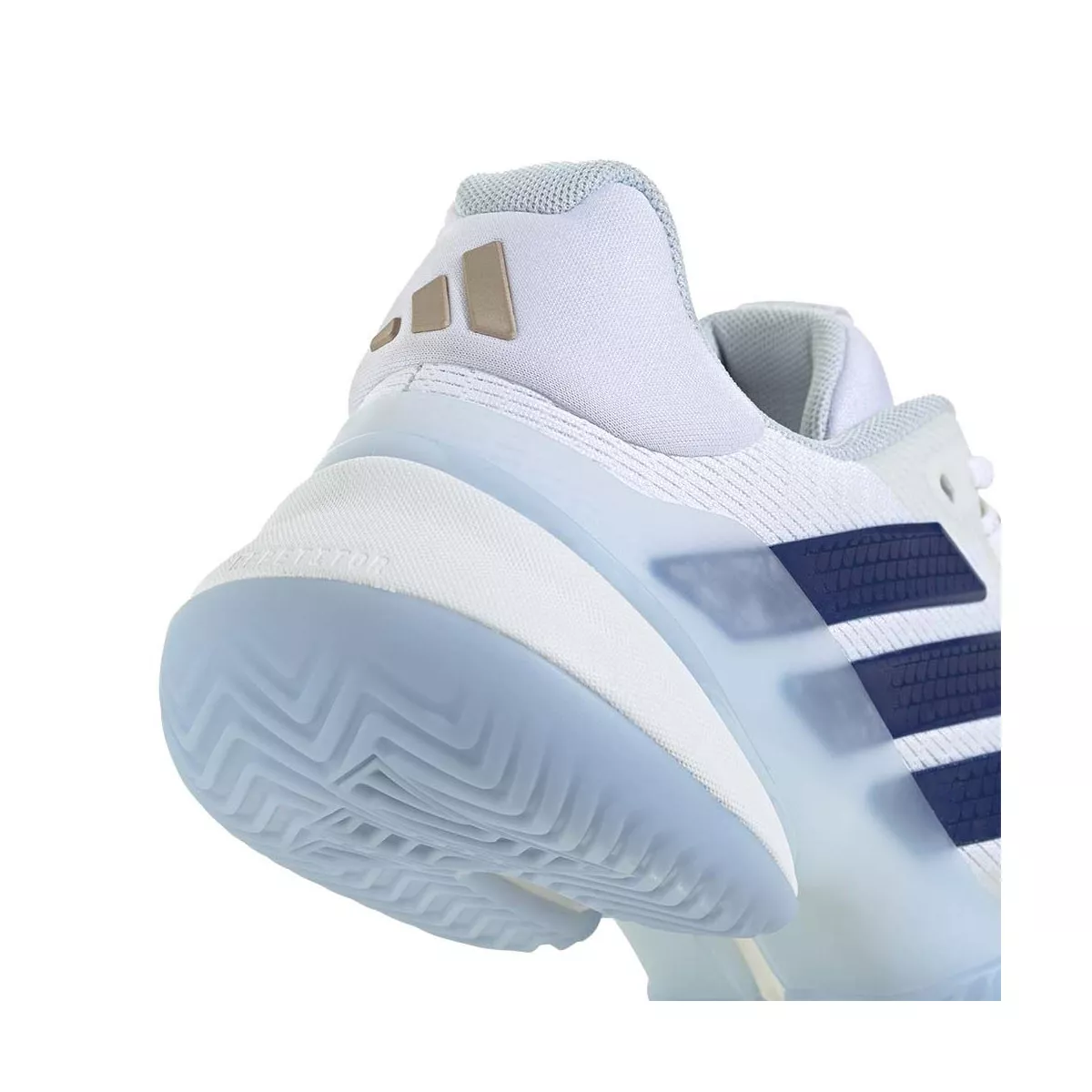 Adidas Barricade 14 tennisschoenen dames wit / blauw