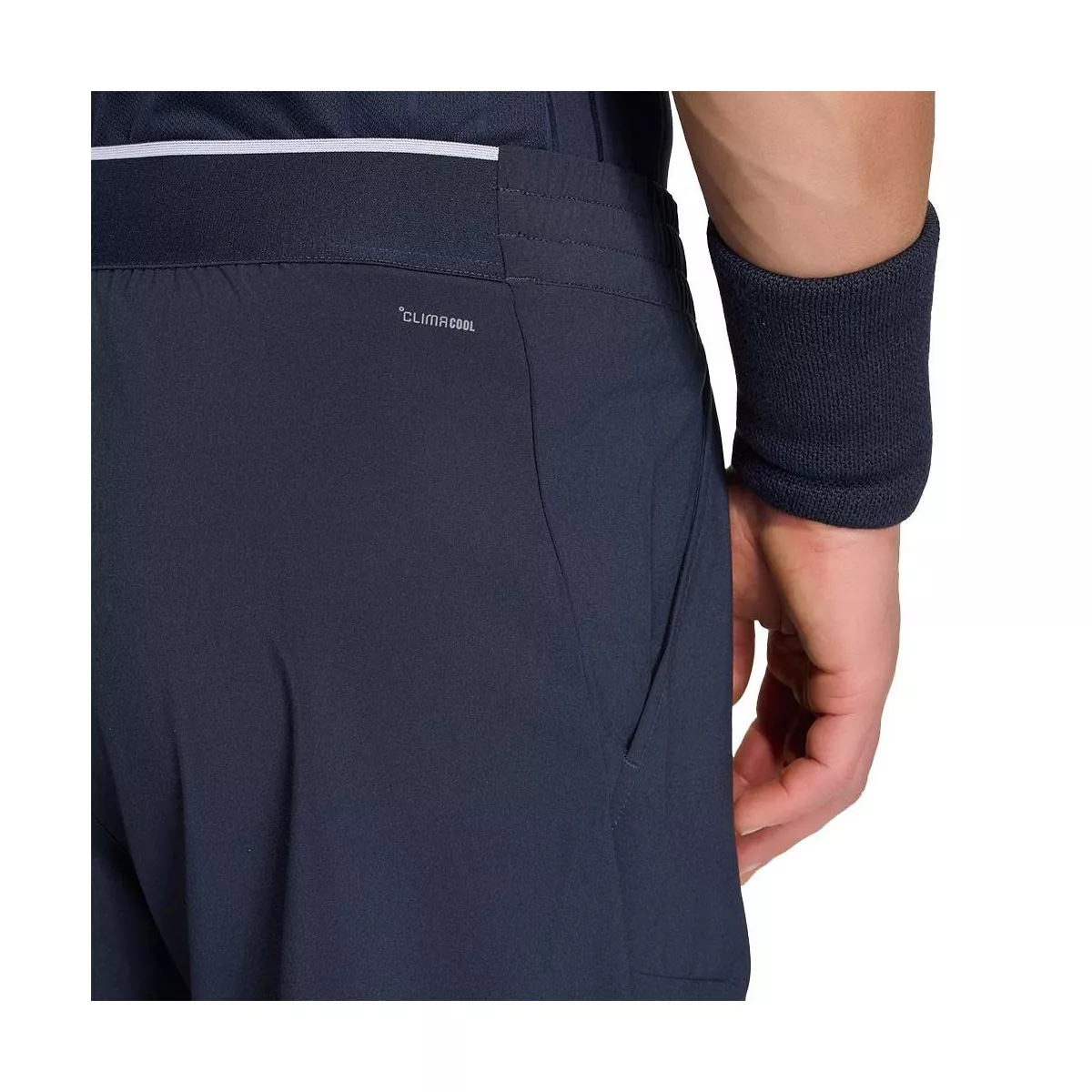 Adidas Pro 2N1 Paris short marineblauw