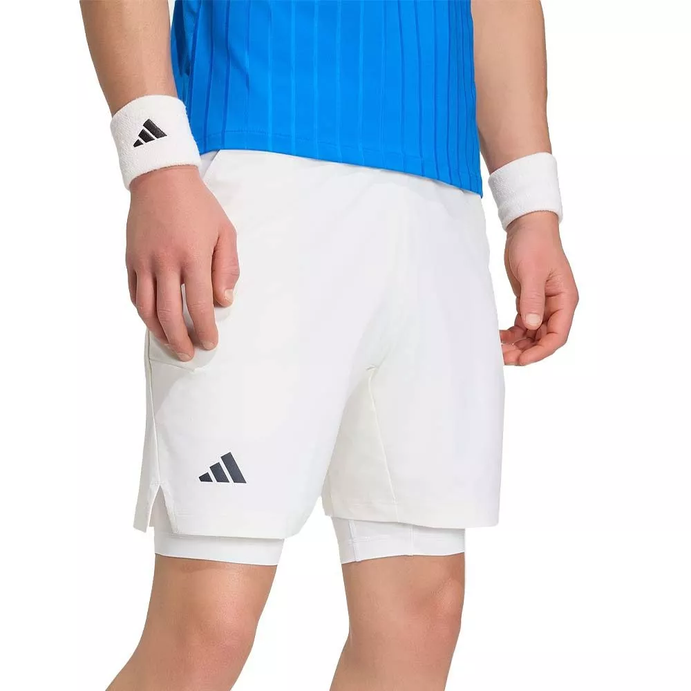 Adidas Pro 2N1 Paris short wit