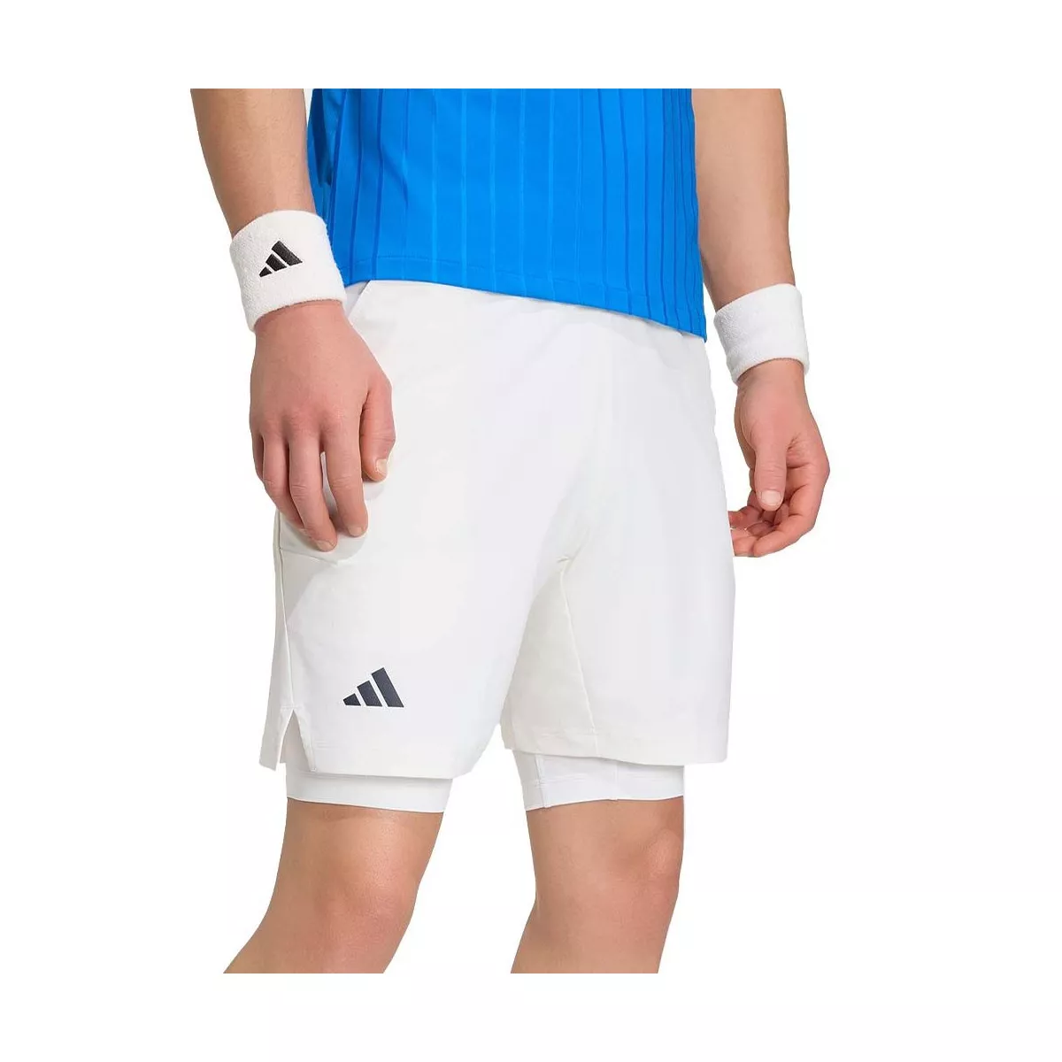 Adidas Pro 2N1 Paris short wit
