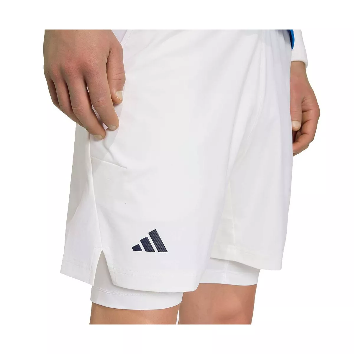 Adidas Pro 2N1 Paris short wit
