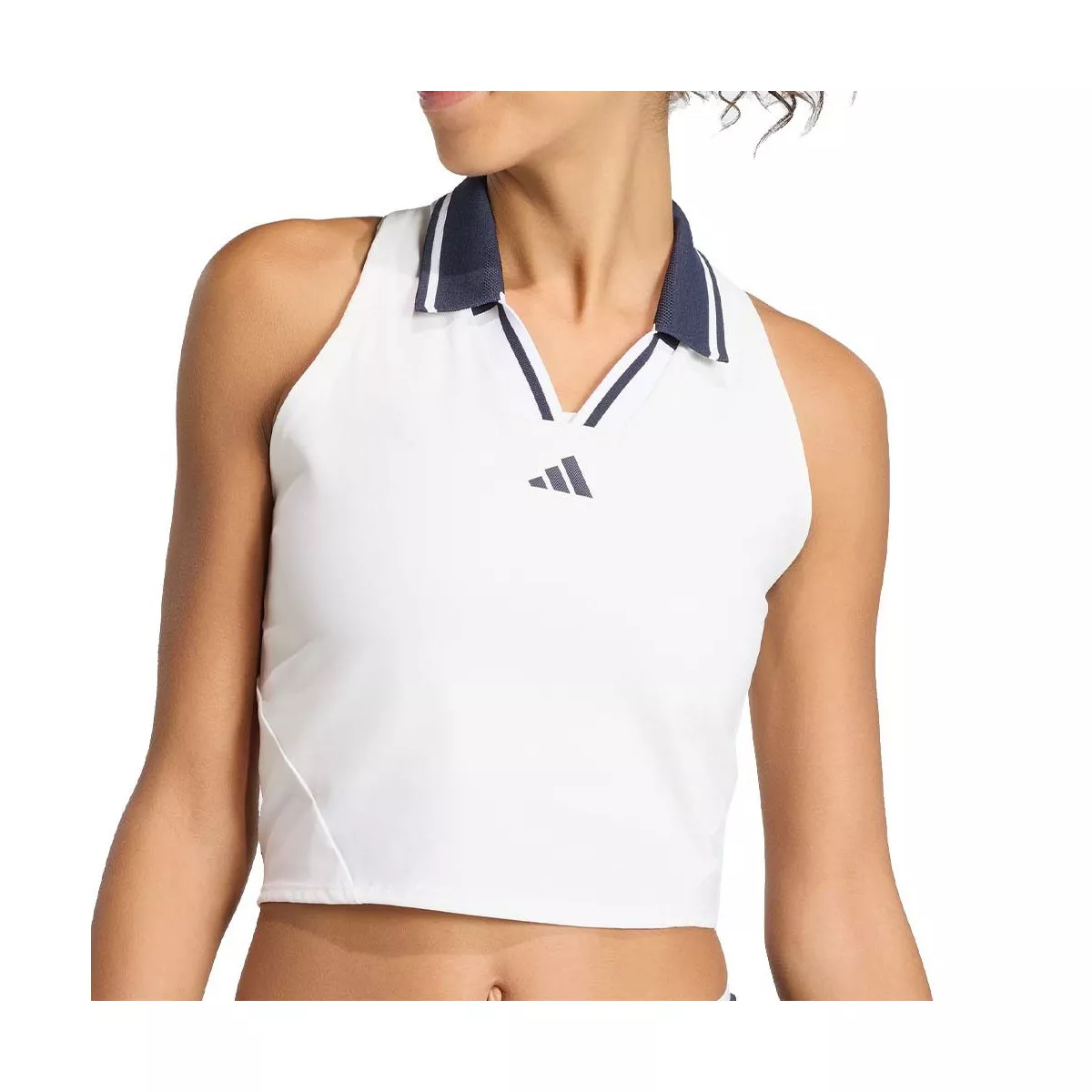 Adidas Tennis Crop Pro Paris tanktop wit