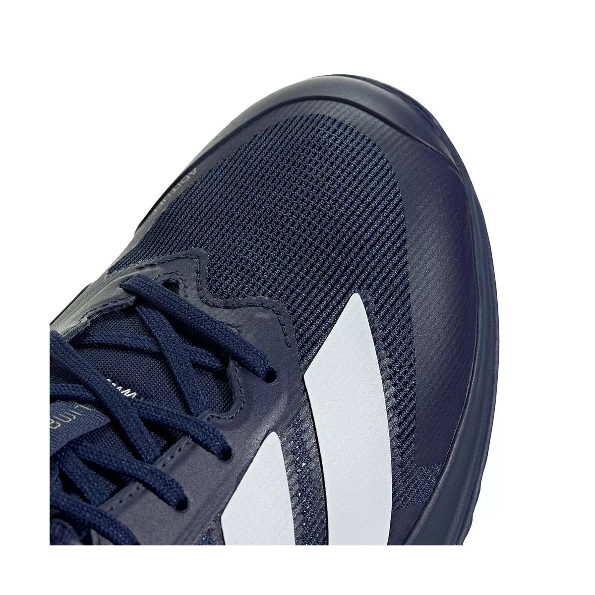 Adidas Adizero Ubersonic 5 tennisschoenen gravel marineblauw