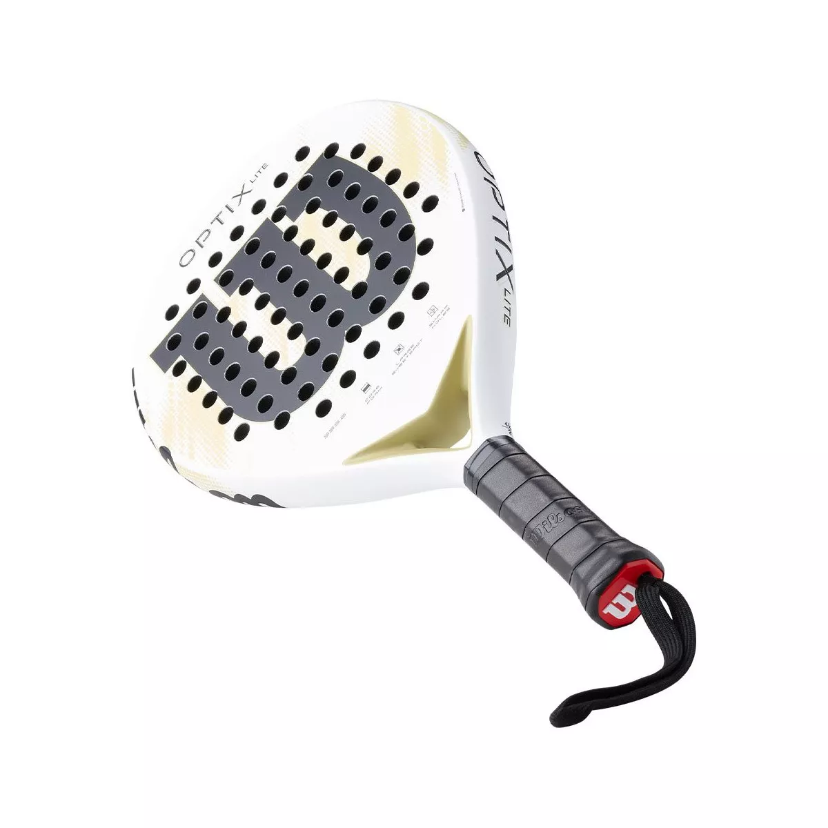 Wilson Optix V2 Lite padelracket wit