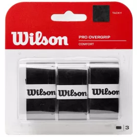 Wilson Pro Overgrip zwart 3-pack