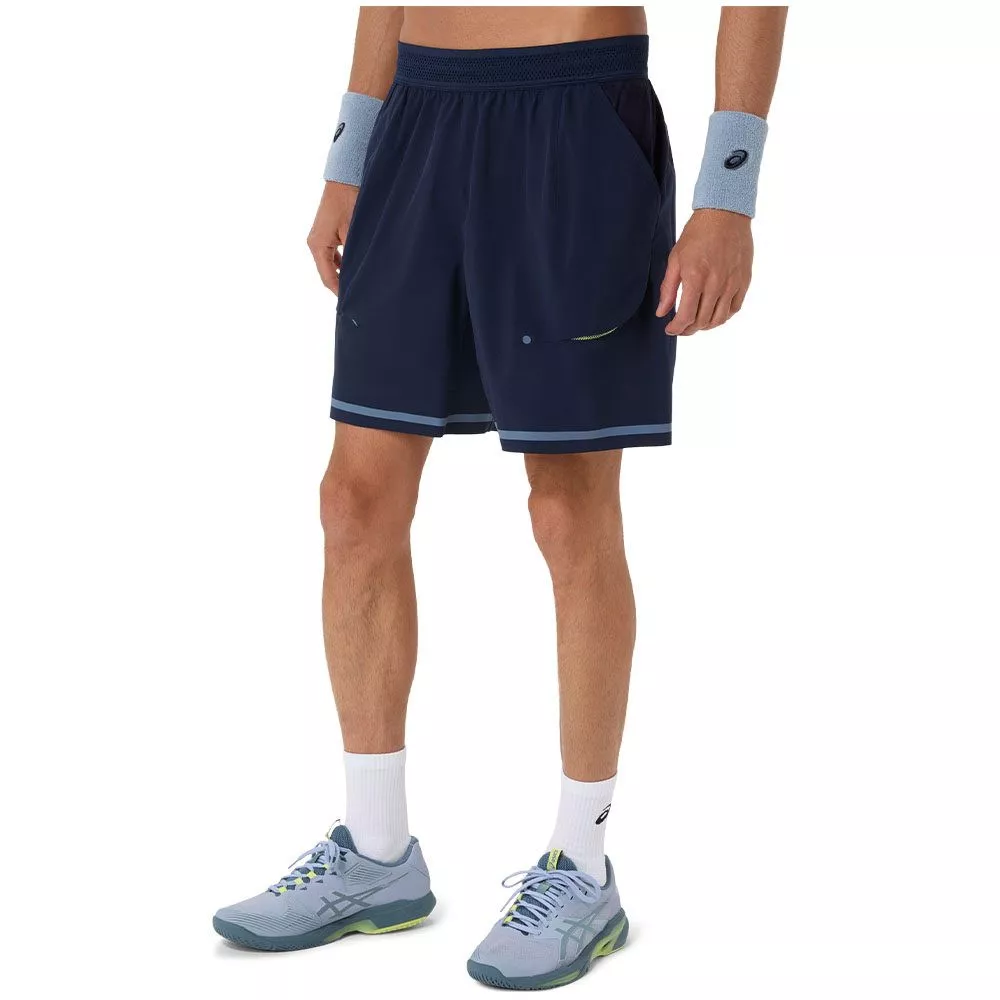 Asics Match short nachtblauw