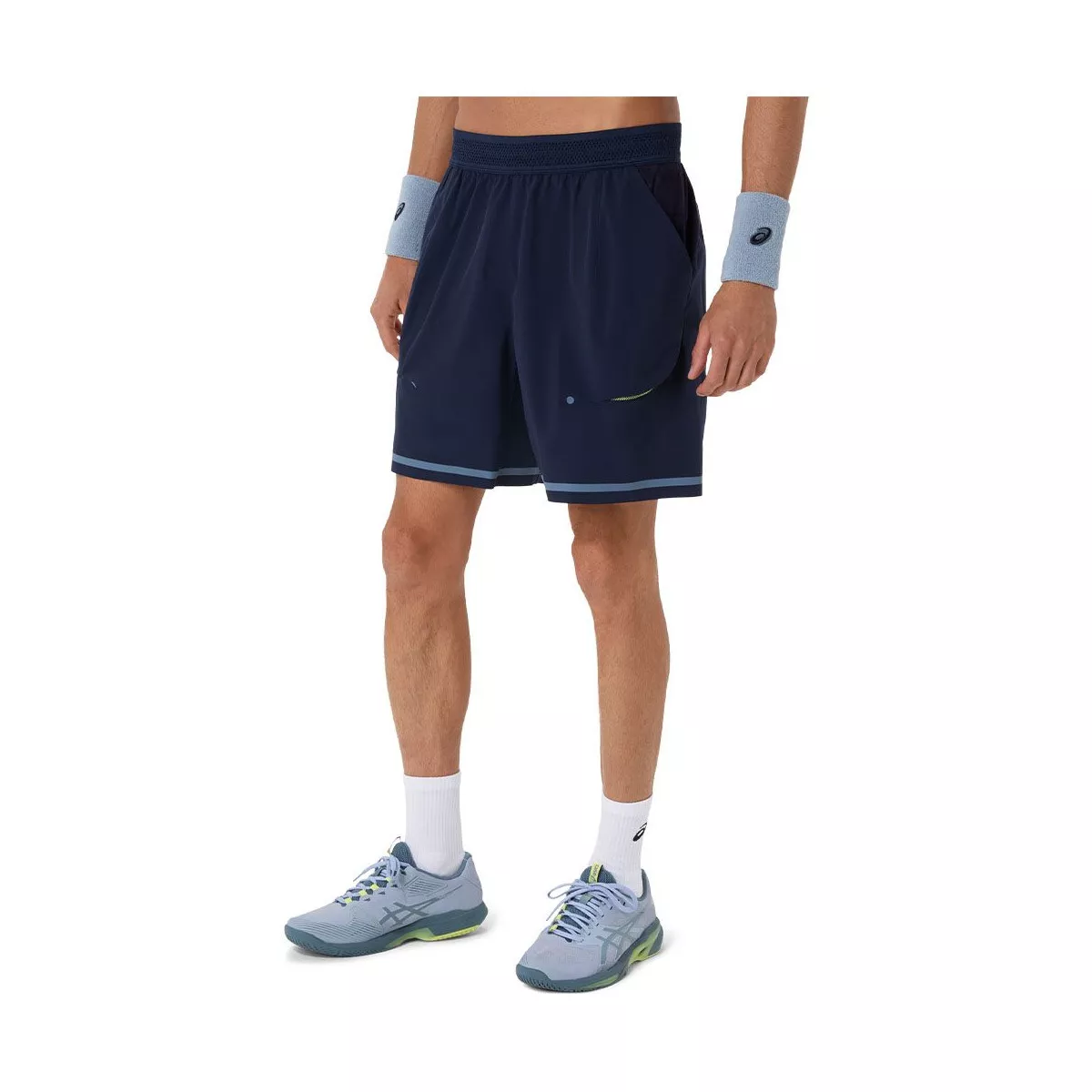 Asics Match short nachtblauw