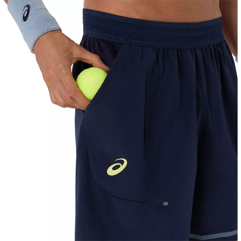 Asics Match short nachtblauw