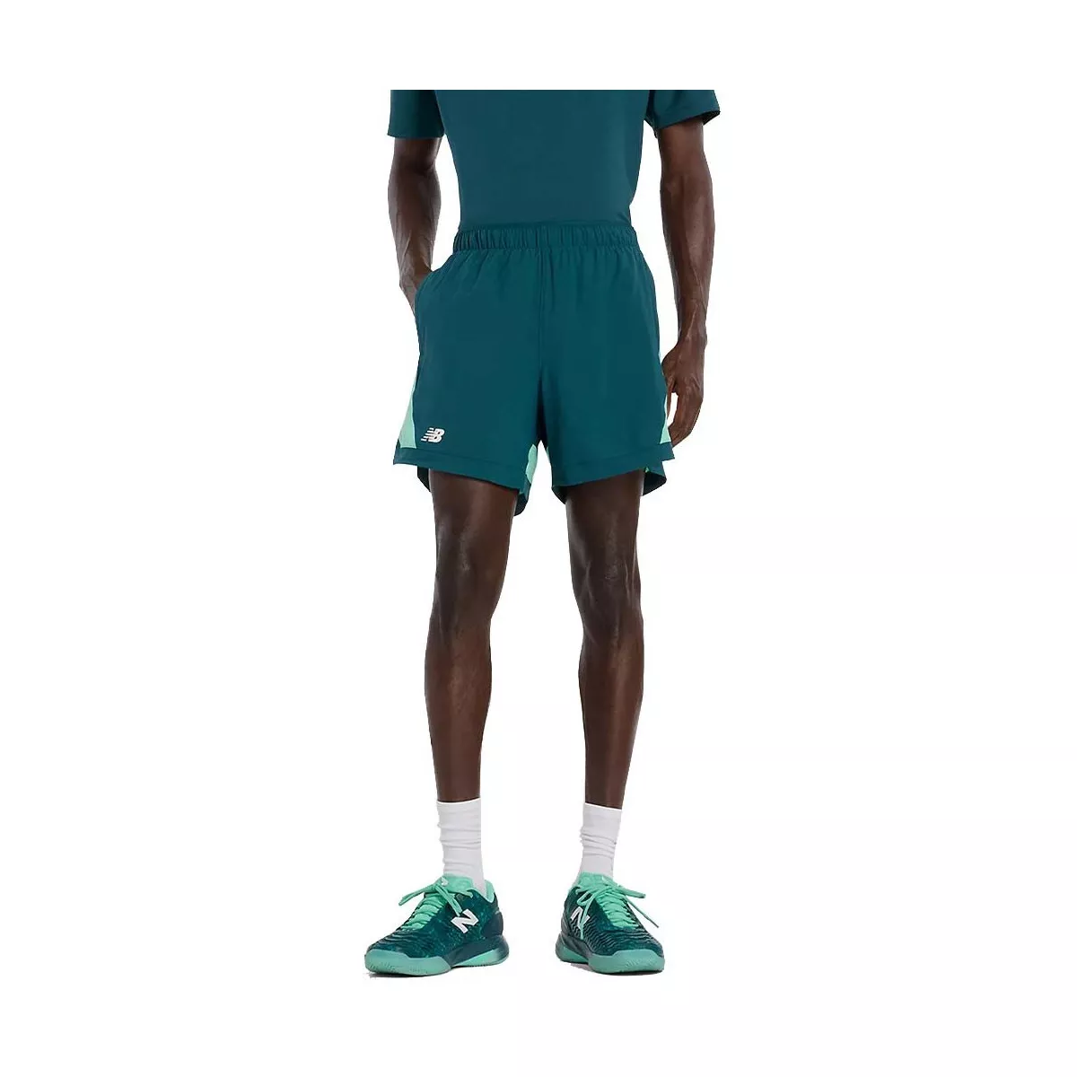 New Balance Tournament Novelty short groen