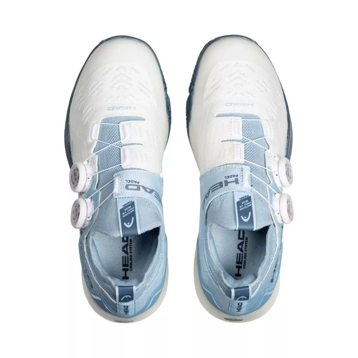 Head Motion Pro 1.5 BOA padelschoenen wit / blauwgrijs