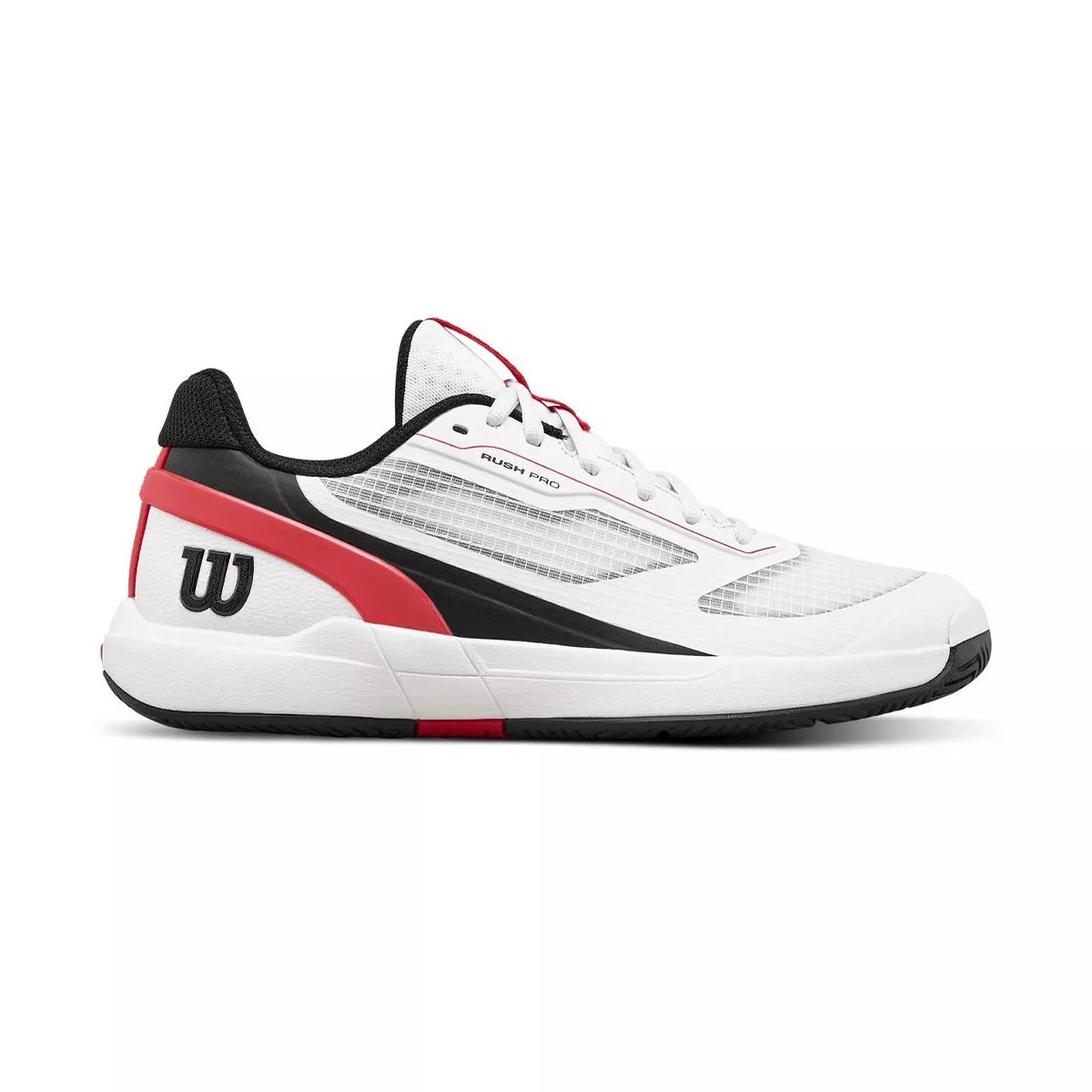 Wilson Rush Pro 5 Junior tennisschoenen wit / zwart / rood