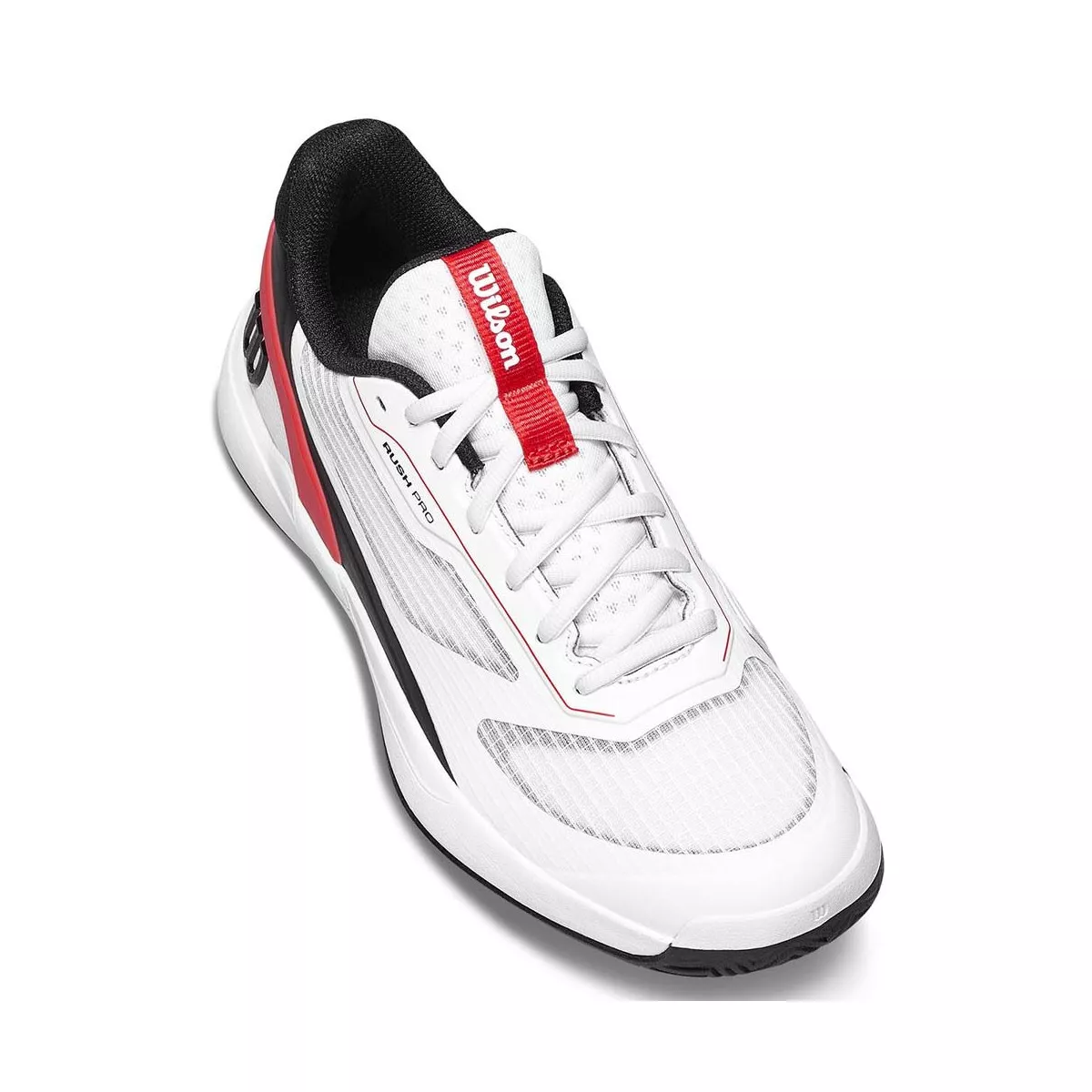 Wilson Rush Pro 5 Junior tennisschoenen wit / zwart / rood