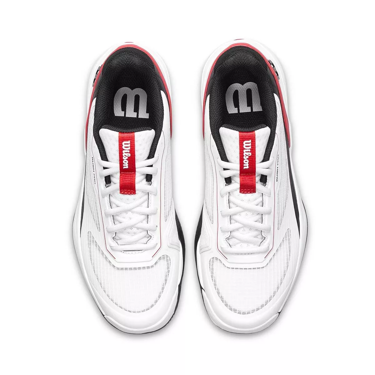 Wilson Rush Pro 5 Junior tennisschoenen wit / zwart / rood