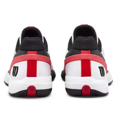 Wilson Rush Pro 5 Junior tennisschoenen wit / zwart / rood