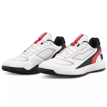 Wilson Rush Pro 5 Junior tennisschoenen wit / zwart / rood
