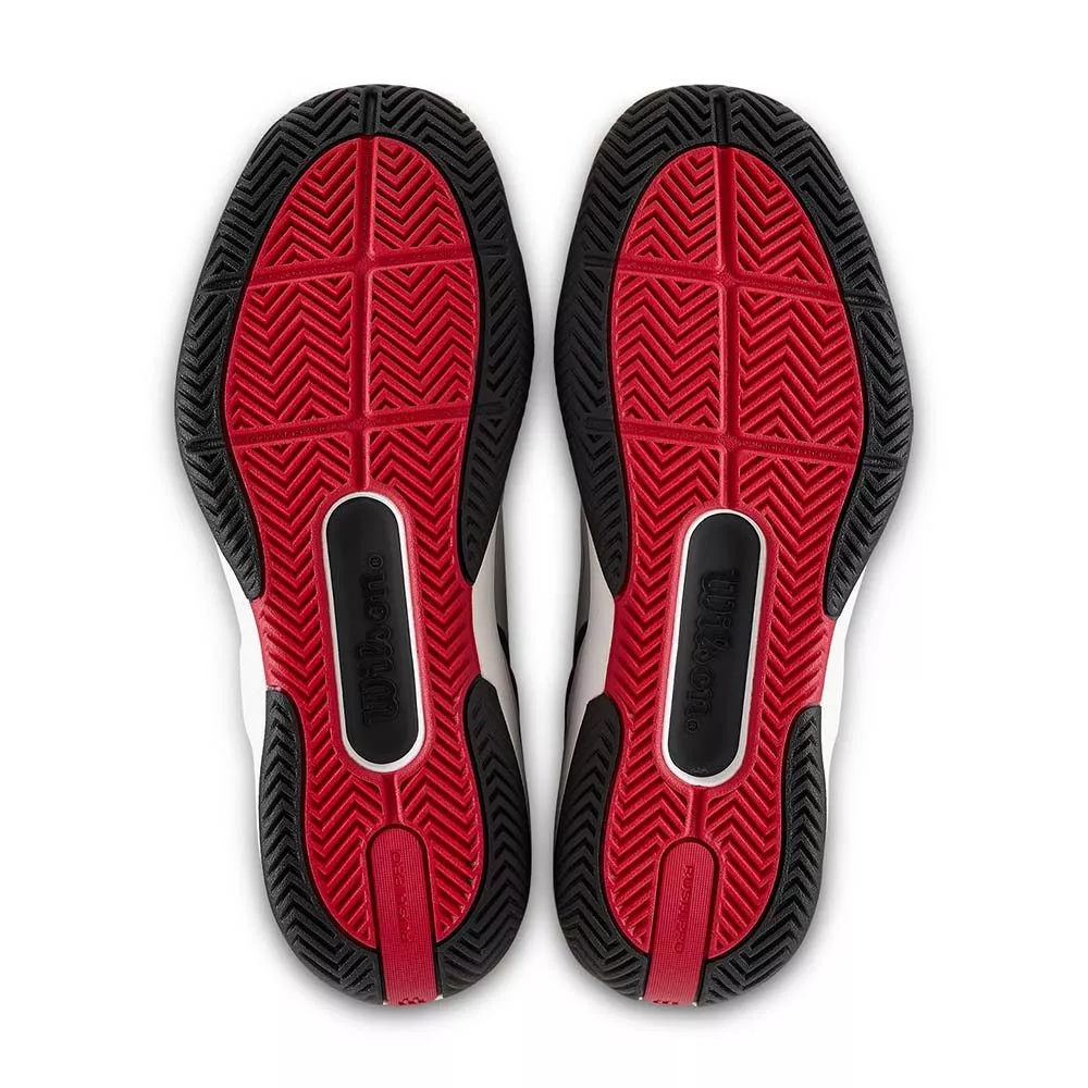 Wilson Rush Pro 5 Junior tennisschoenen wit / zwart / rood
