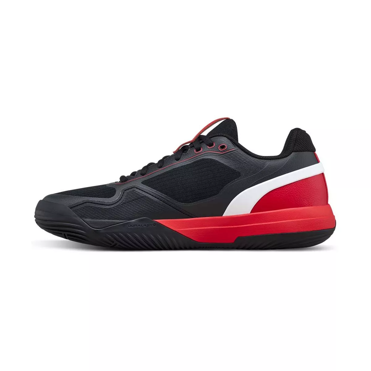 Wilson Rush Pro 5 padelschoenen zwart / rood