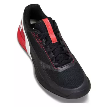 Wilson Rush Pro 5 padelschoenen zwart / rood