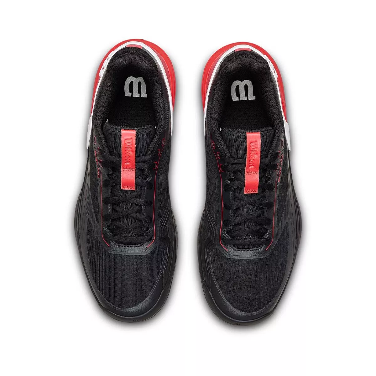Wilson Rush Pro 5 padelschoenen zwart / rood