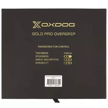 Oxdog Gold Pro overgrips wit x60