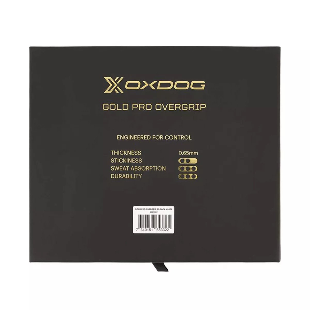 Oxdog Gold Pro overgrips wit x60