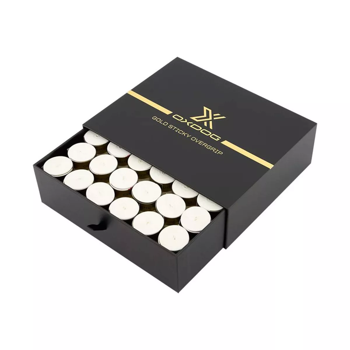 Oxdog Gold Sticky overgrips wit x60
