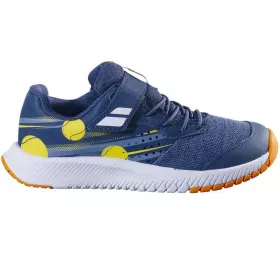 Babolat Pulsion Kid All Court tennisschoenen junior blauw / oranje
