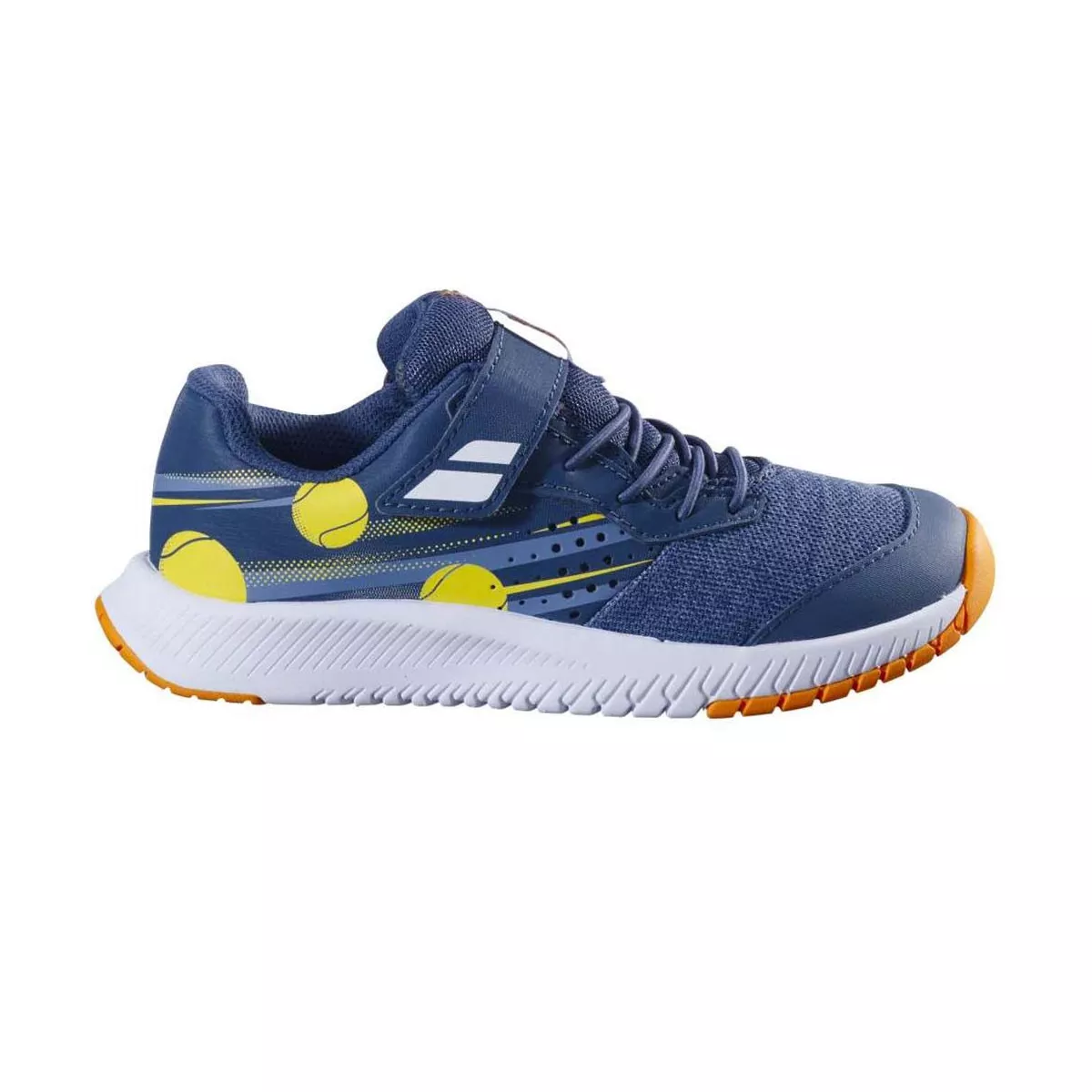 Babolat Pulsion Kid All Court tennisschoenen junior blauw / oranje