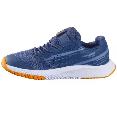 Babolat Pulsion Kid All Court tennisschoenen junior blauw / oranje