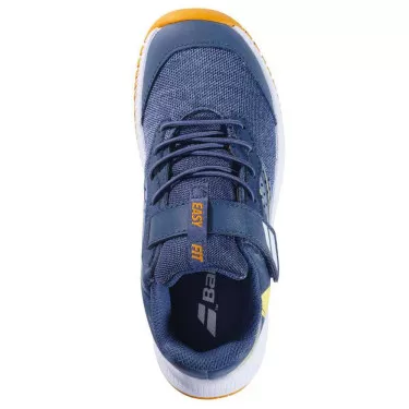 Babolat Pulsion Kid All Court tennisschoenen junior blauw / oranje
