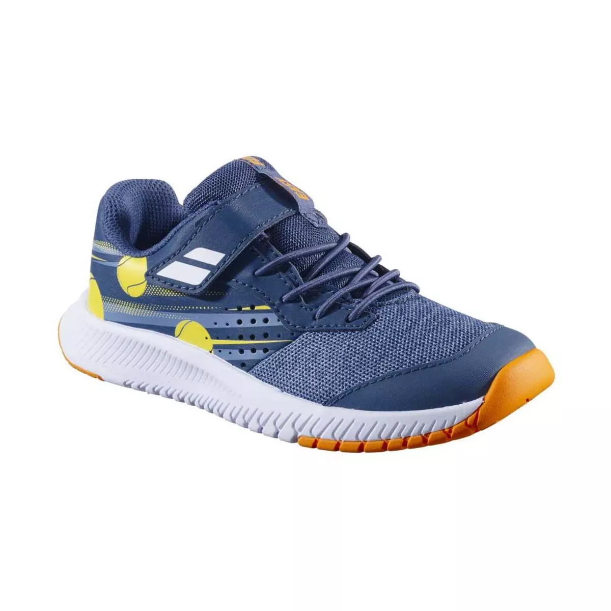 Babolat Pulsion Kid All Court tennisschoenen junior blauw / oranje