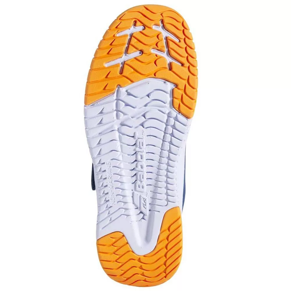 Babolat Pulsion Kid All Court tennisschoenen junior blauw / oranje