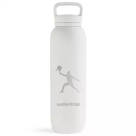 Waterdrop Padel Thermo Bidon Wit