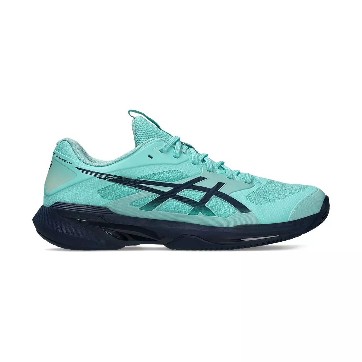 Asics Gel Solution Speed FF 4 tennisschoenen gravel turquoise