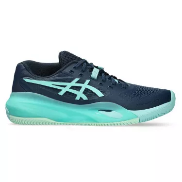 Asics Gel Resolution X tennisschoenen gravel marineblauw / turquoise