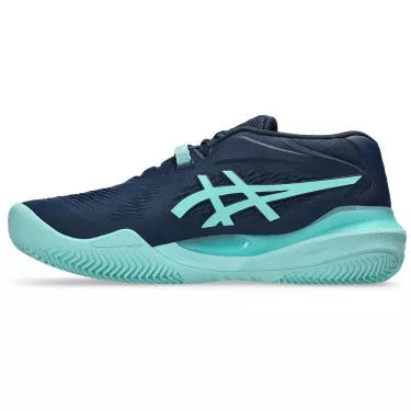 Asics Gel Resolution X tennisschoenen gravel marineblauw / turquoise