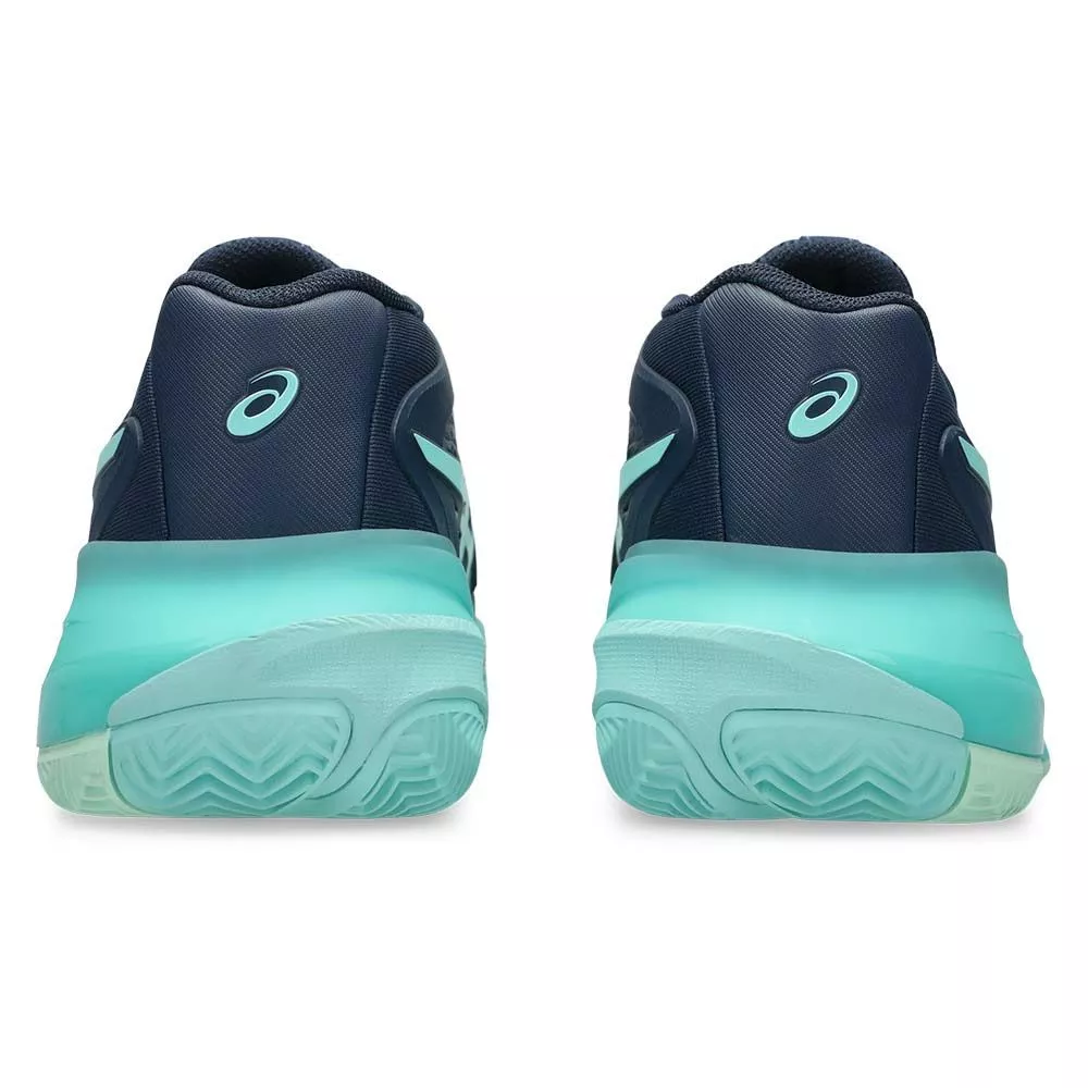 Asics Gel Resolution X tennisschoenen gravel marineblauw / turquoise