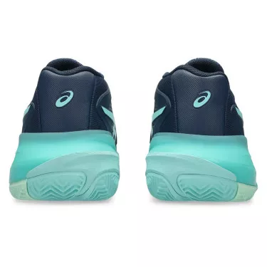 Asics Gel Resolution X tennisschoenen gravel marineblauw / turquoise