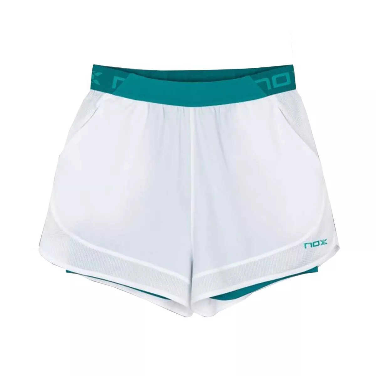 Nox Pro short dames wit / groen