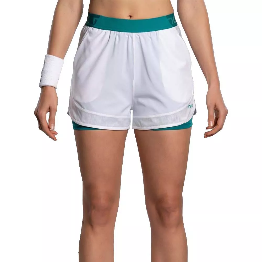 Nox Pro short dames wit / groen
