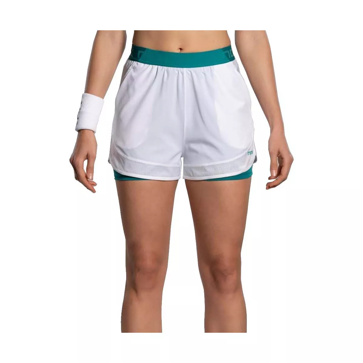 Nox Pro short dames wit / groen