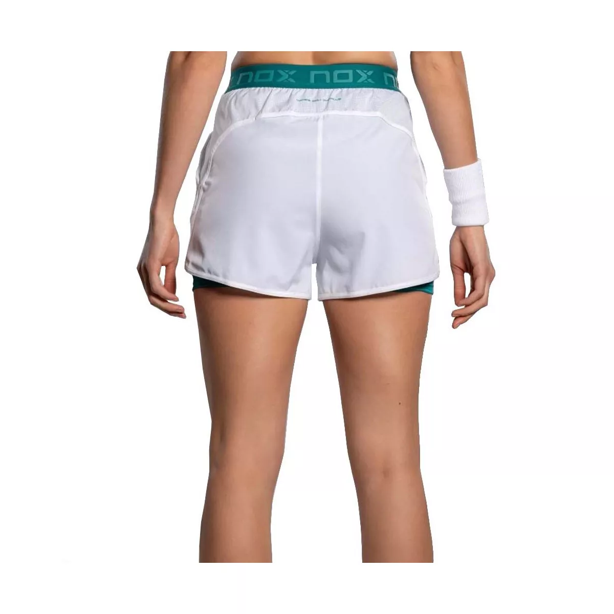 Nox Pro short dames wit / groen