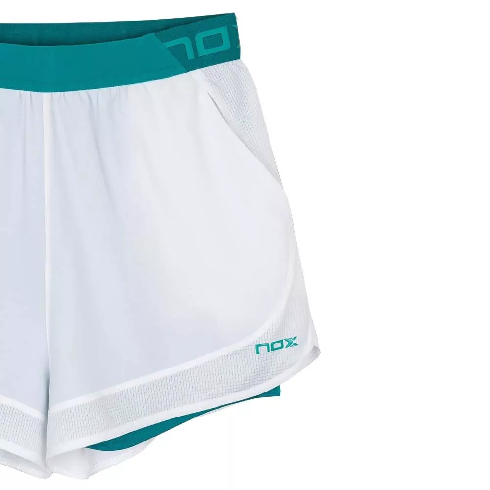 Nox Pro short dames wit / groen