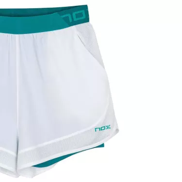 Nox Pro short dames wit / groen