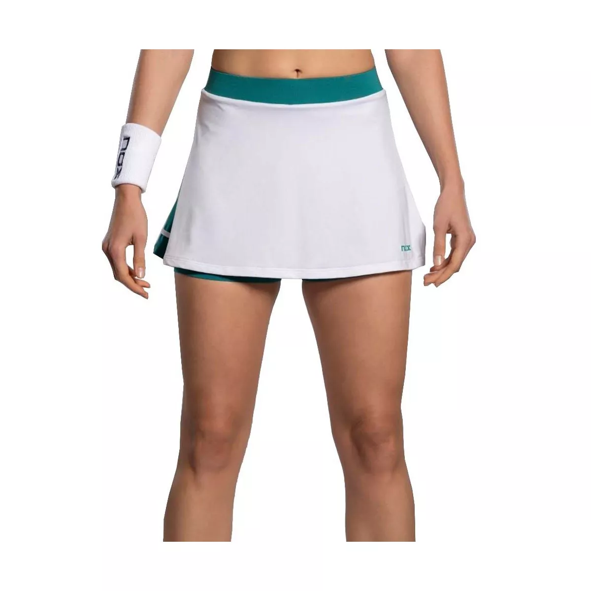 Nox Pro rok dames wit / groen