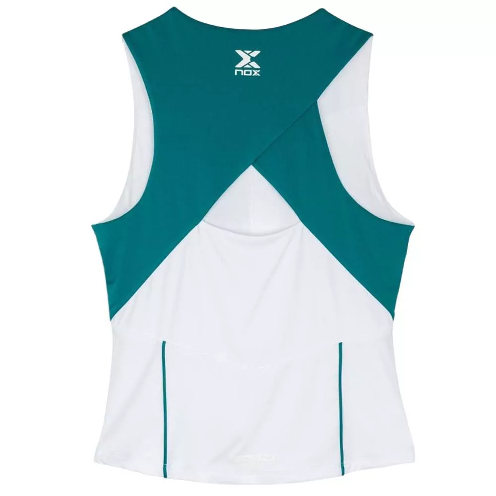 Nox Pro tanktop dames wit / groen