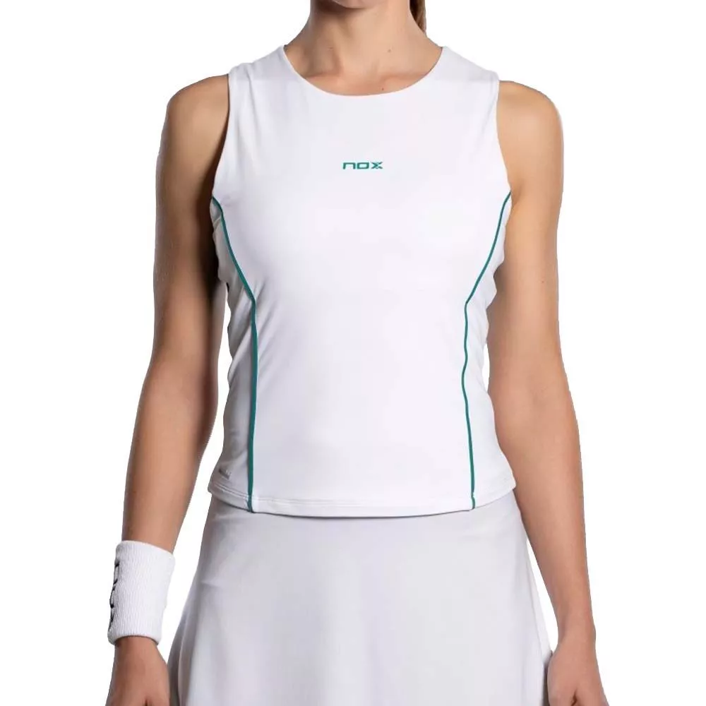 Nox Pro tanktop dames wit / groen