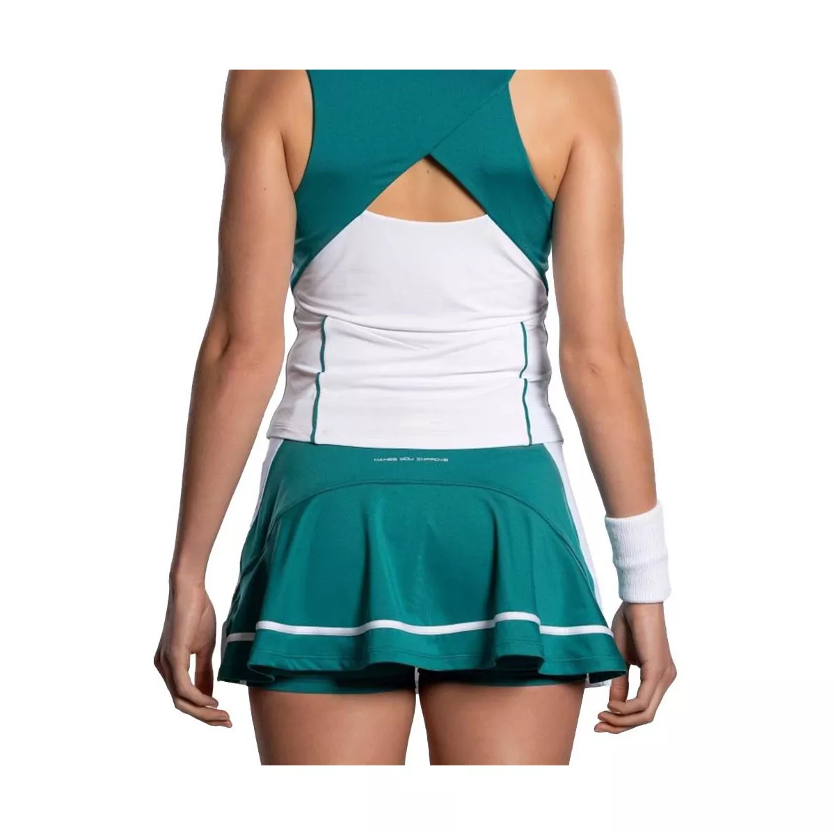 Nox Pro tanktop dames wit / groen